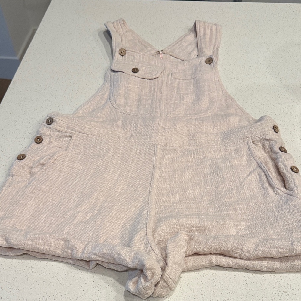 Free People cream Romper